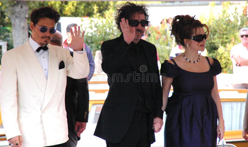 Tim Burton Y Esposa Helena Bonham Carter Foto Editorial Imagen De Helena Ceremonia
