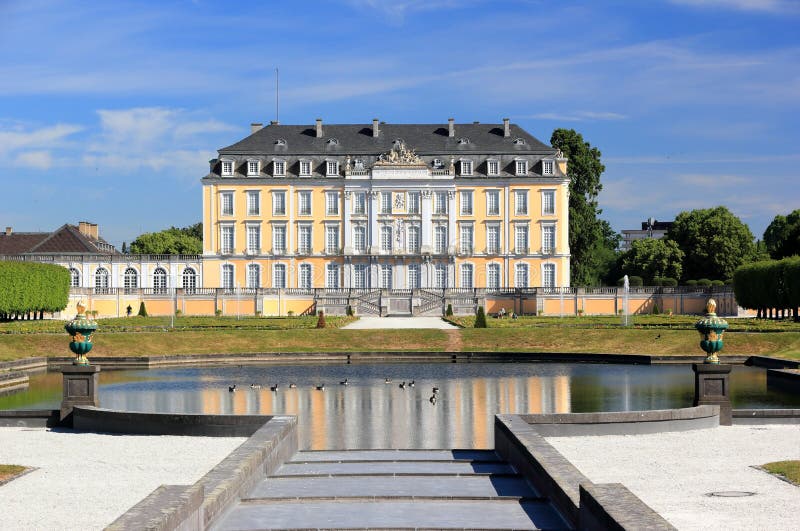 Der barocke augustusburg Palast. bruhl Deutschland Europa.