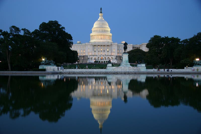 Der Capitol Hill stockfoto Der Capitol Hill stockfoto