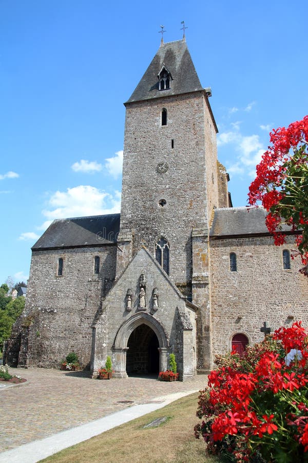Überreste Abbaye NotreDame Du Voeu Oder Abtei Des Versprechens in