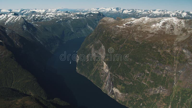 Der erstaunliche Fjord von Geiranger