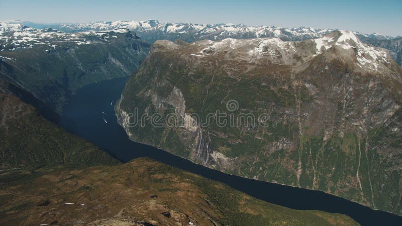 Der erstaunliche Fjord von Geiranger