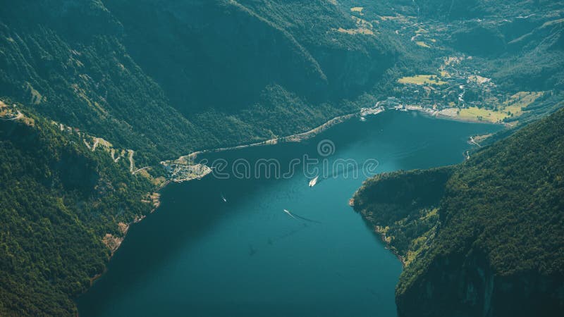 Der erstaunliche Fjord von Geiranger