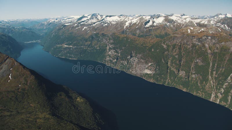 Der erstaunliche Fjord von Geiranger