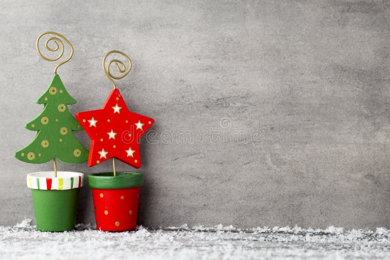 Der graue Metallhintergrund, Weihnachtsdekoration stockfotografie Der graue Metallhintergrund, Weihnachtsdekoration stockfotografie