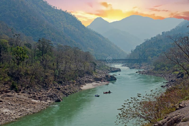 Fluss In Indien