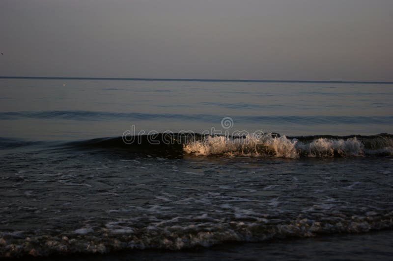 Download Der Himmel und das Meer stockbild. Bild von blau, schaumgummi - 90234831
