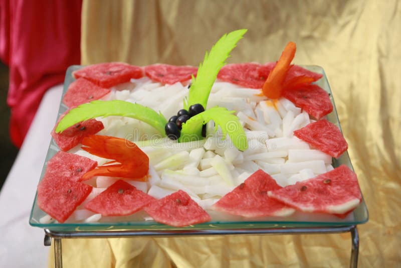 Der indische Heirat-Salat stockbilder Der indische Heirat-Salat stockbilder
