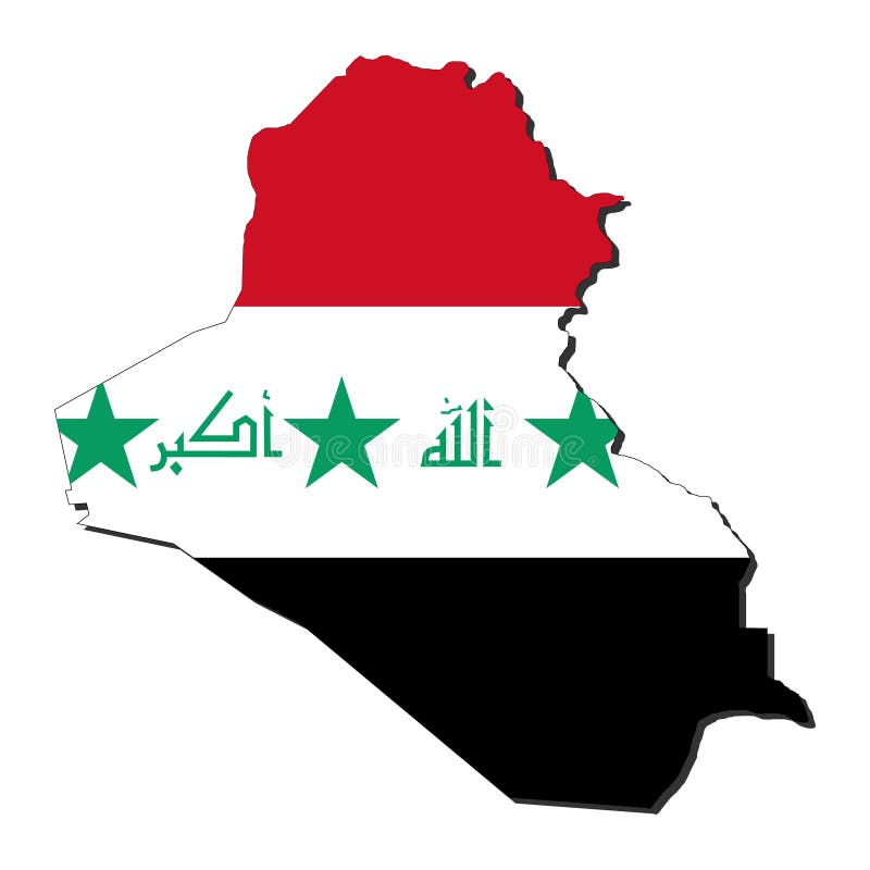IRAK FLAGGE - Irakische Fahne - groß retro' Männer T-Shirt