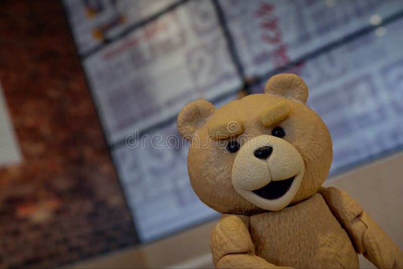 Der kleine Bär schaut Ihr Gesicht stockbild Der kleine Bär schaut Ihr Gesicht stockbild
