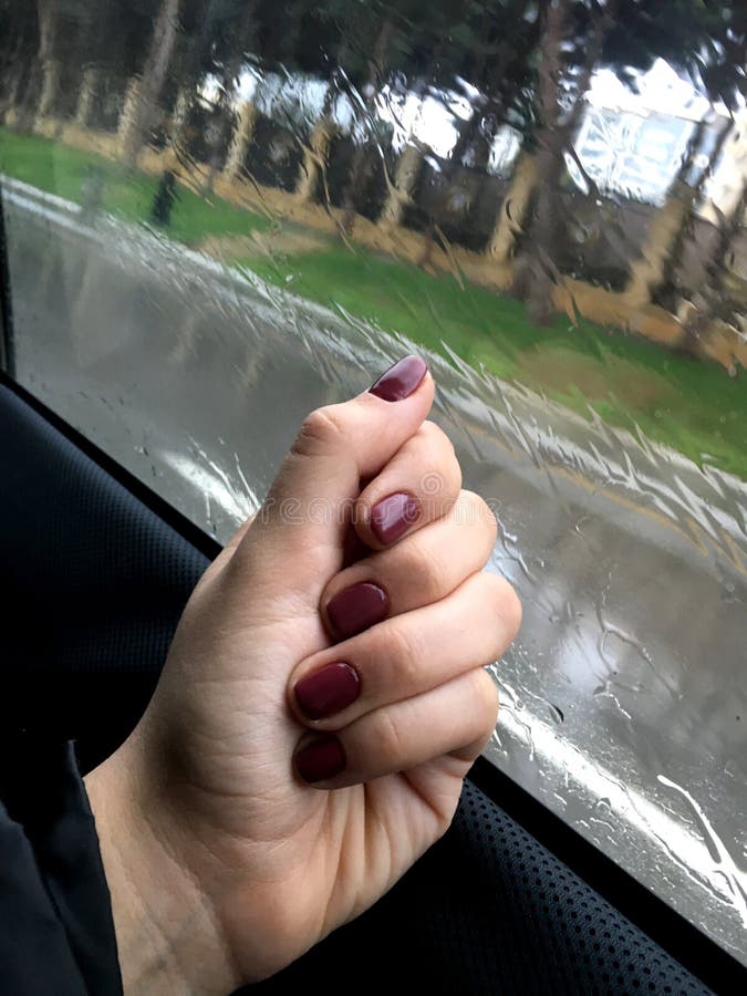 Der Kremlin wird im Fluss reflektiert Regen Heraus das Fenster des Autos Ein junges Mädchen passt auf lizenzfreies stockfoto Der Kremlin wird im Fluss reflektiert Regen Heraus das Fenster des Autos Ein junges Mädchen passt auf lizenzfreies stockfoto