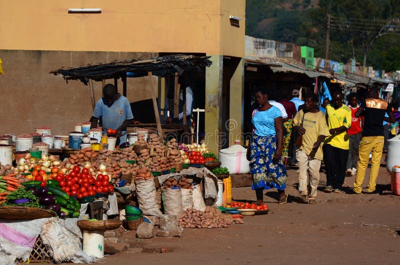 Der Markt Chipata sambia