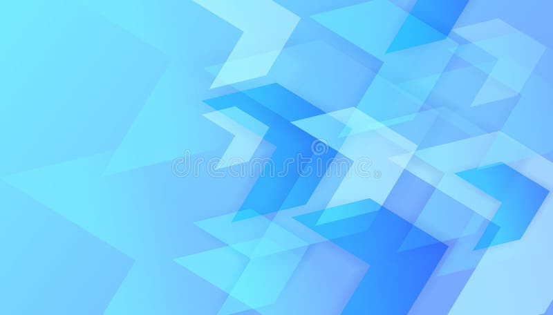 Der moderne Hintergrund der geometrischen Blue Pfeile der Zusammenfassung