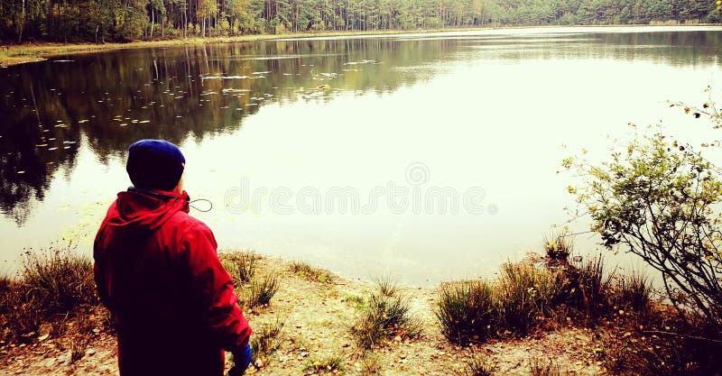 Der See stockbild Der See stockbild