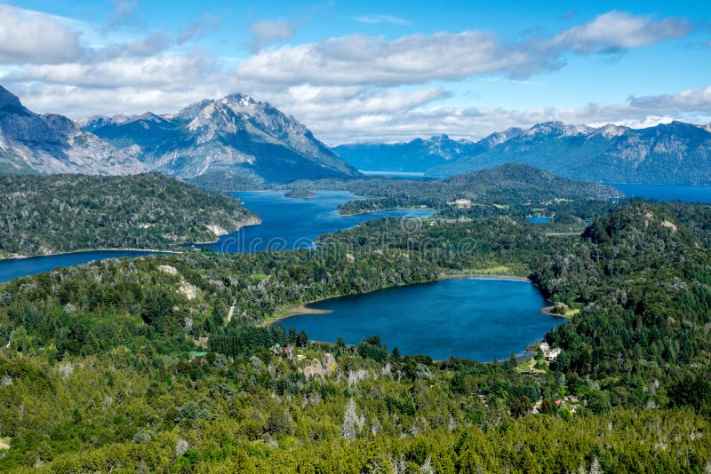 Der See Nahuel Huapi stockfoto. Bild von argentinisch - 84262422