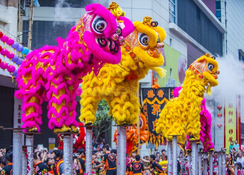Der 14. Tai Kok Tsui-Tempel angemessen in Hong Kong lizenzfreie stockfotos