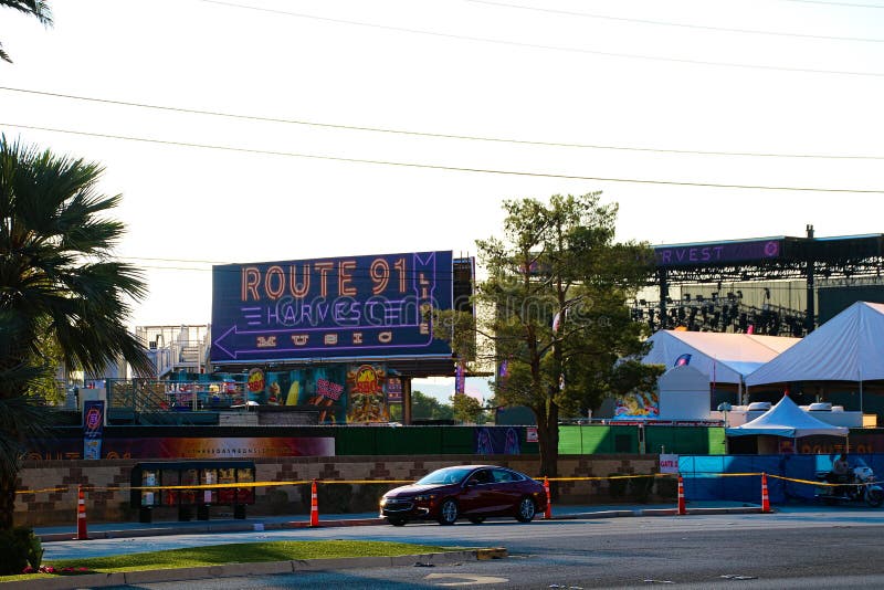 Der Weg 91 ERNTEliveort nach dem Triebvorfall lizenzfreie stockfotografie