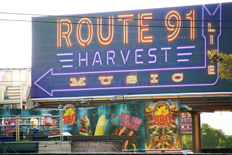 Der Weg 91 ERNTEliveort nach dem Triebvorfall lizenzfreie stockfotos