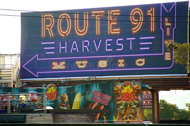 Der Weg 91 ERNTEliveort nach dem Triebvorfall lizenzfreie stockfotografie