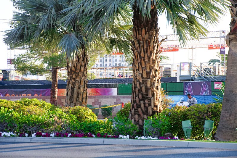 Der Weg 91 ERNTEliveort nach dem Triebvorfall lizenzfreies stockbild