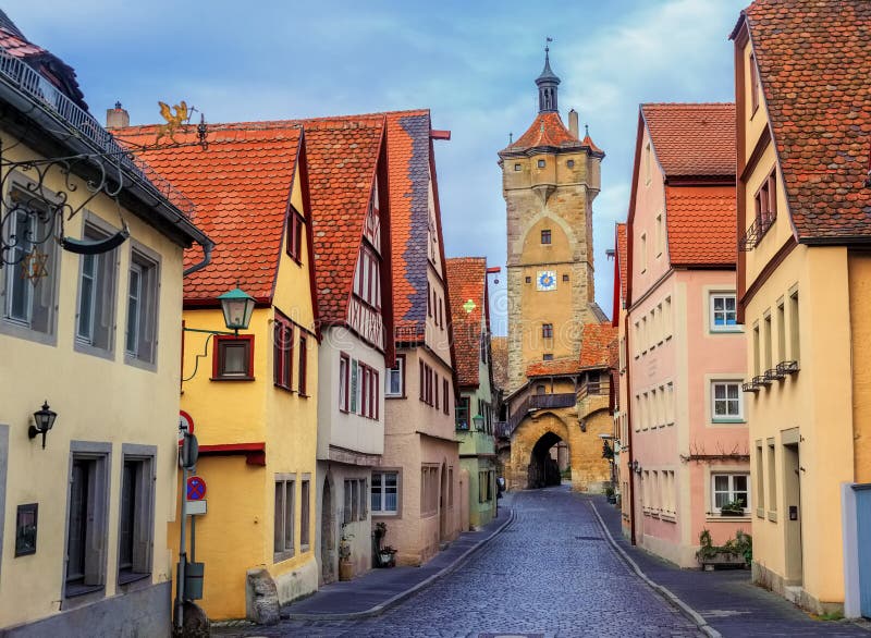 der Γερμανία ob rothenburg tauber στοκ εικόνες der Γερμανία ob rothenburg tauber στοκ εικόνες