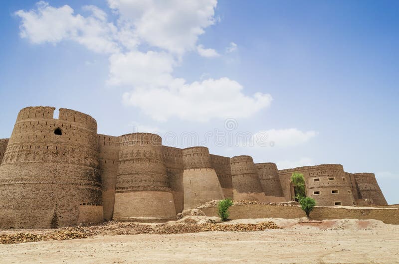 Derawar-Fort in Bahawalpur, Punjab, Pakistan