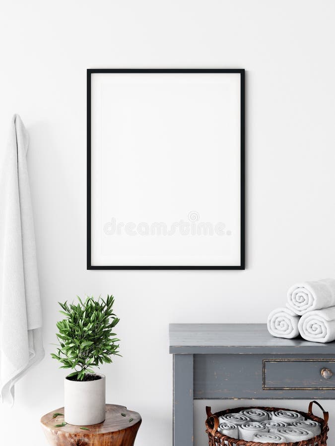 Derisione interna della pagina su Arte della parete Interiore scandinavo 3D rappresentazione, illustrazione 3D immagini stock libere da diritti Derisione interna della pagina su Arte della parete Interiore scandinavo 3D rappresentazione, illustrazione 3D immagini stock libere da diritti