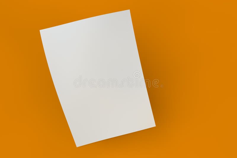Derisione sul manifesto su fondo bianco fotografia stock Derisione sul manifesto su fondo bianco fotografia stock