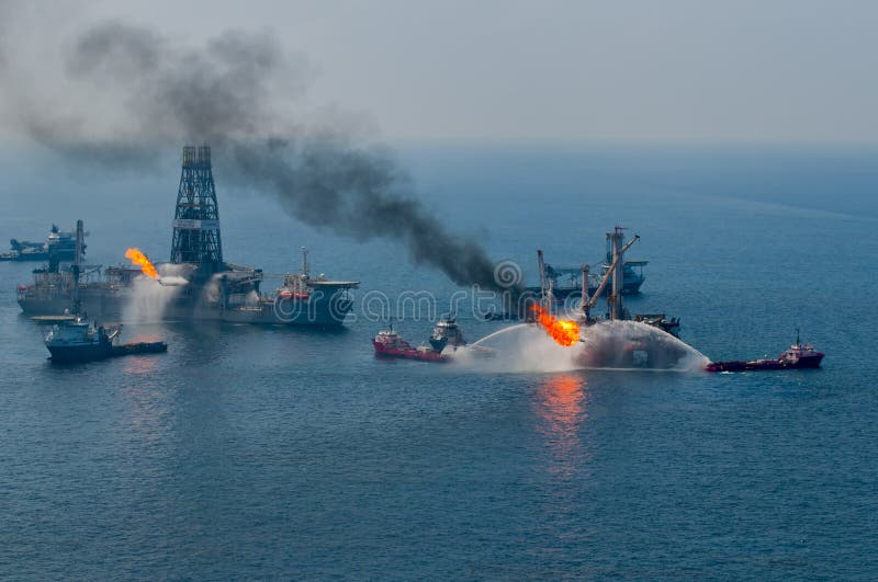 Derramamento de petróleo do horizonte da água profunda de BP