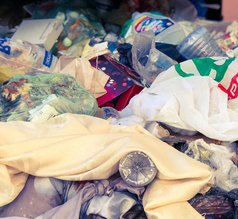 Des déchets en plastique photo libre de droits Des déchets en plastique photo libre de droits