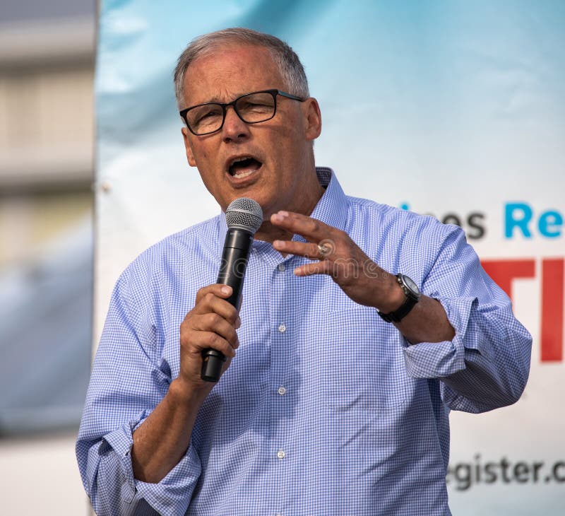 Democrat Jay Inslee stock photos Democrat Jay Inslee stock photos