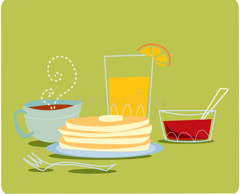 Desayuno Ilustraciones Stock, Vectores, Y Clipart – (244,022