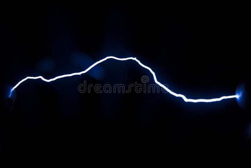 Descarga de faísca artificialmente criada fotos de stock royalty free Descarga de faísca artificialmente criada fotos de stock royalty free