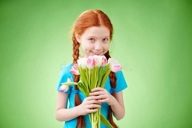 Descendant mignon photo stock Descendant mignon photo stock