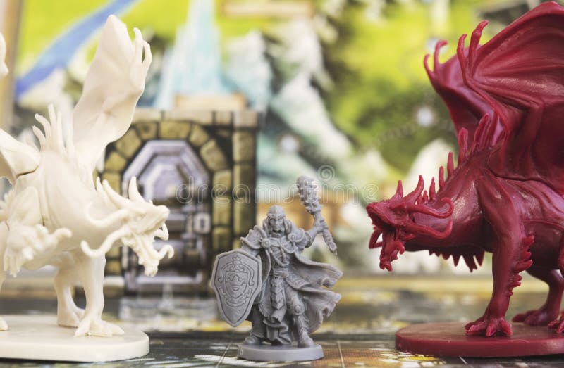 Descent board game, role playing game, dungeons and dragons, dnd. Dragons and warrior