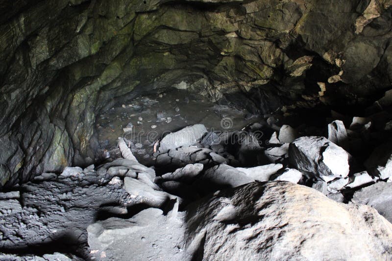 Cave descent stock photo. Image of cliff, access, light - 35312186