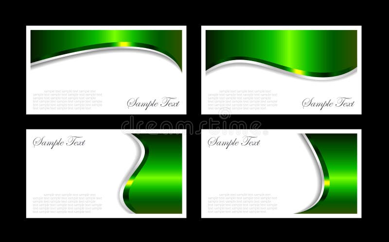 Descripteurs de cartes de visite professionnelle de visite illustration libre de droits Descripteurs de cartes de visite professionnelle de visite illustration libre de droits