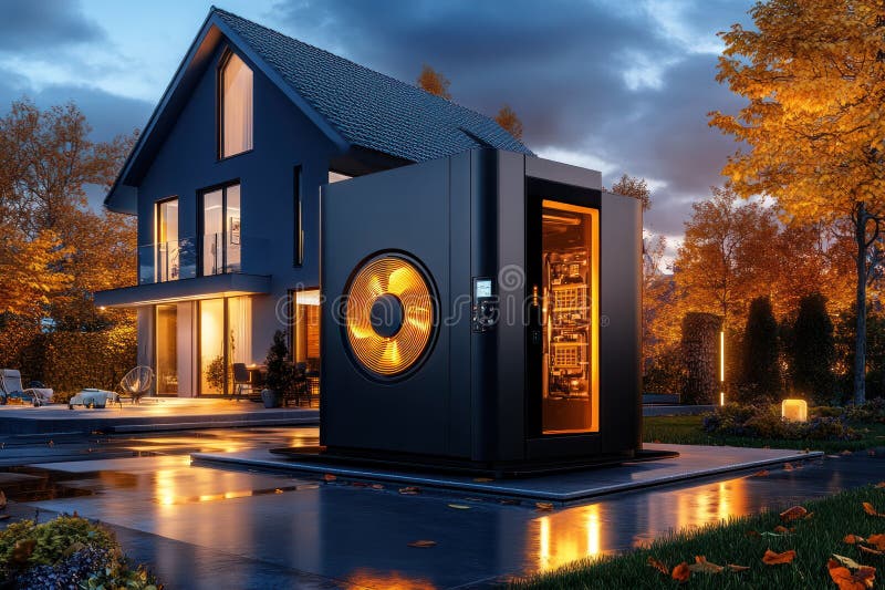 View of Luxury Penthouse Air Conditioning Solutions by Saniservice