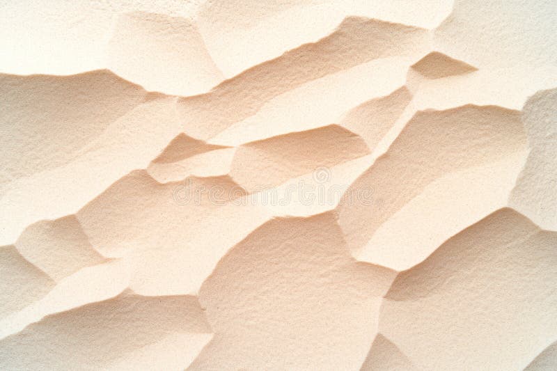 Soothing Sand Colored Waves Creating a Serene Background royalty free illustration