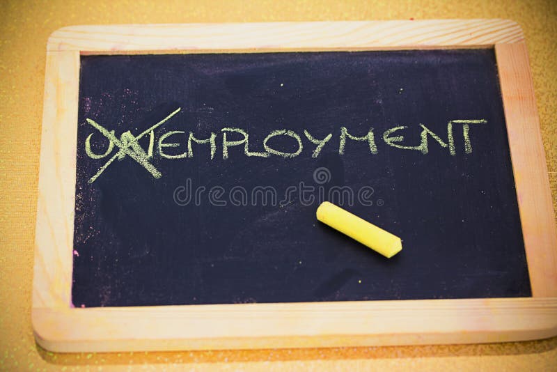 Desemprego contra o emprego