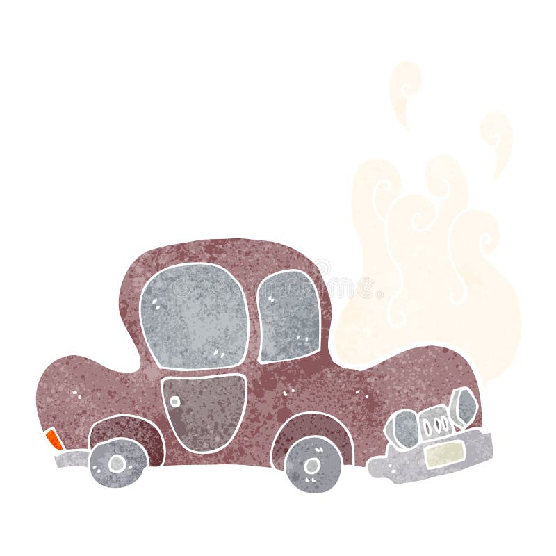 Desene animate cu mașini stock illustration