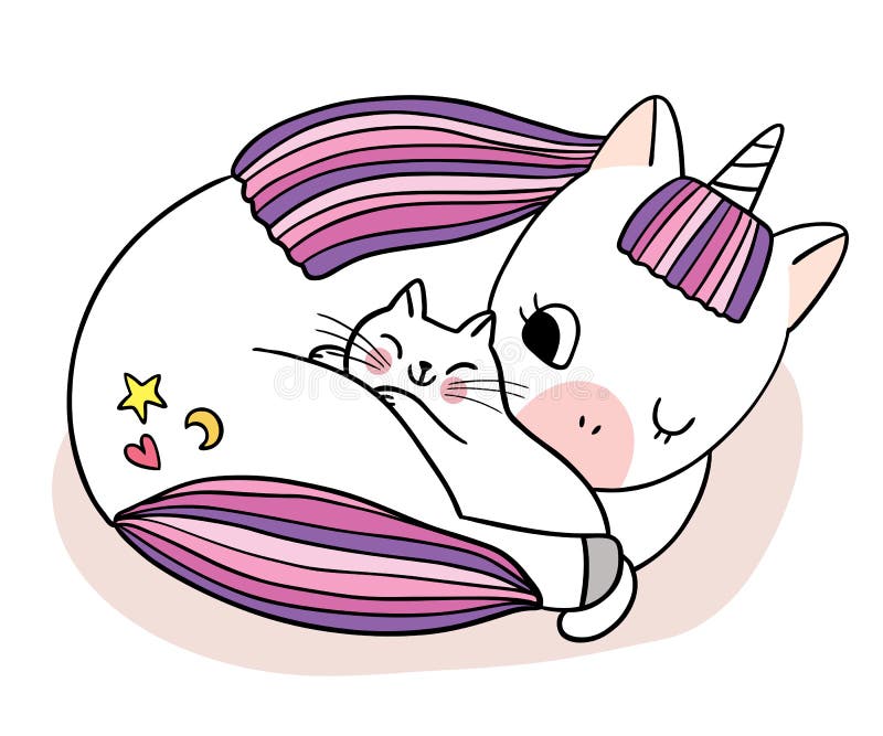 COMO DESENHAR UM GATINHO UNICÓRNIO KAWAII 