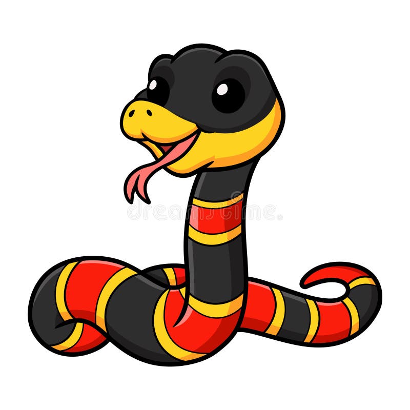 Personagem de desenhos animados de cobra do mar de alta qualidade incluem  design plano e versão de arte de linha imagem vetorial de ridjam© 82737980