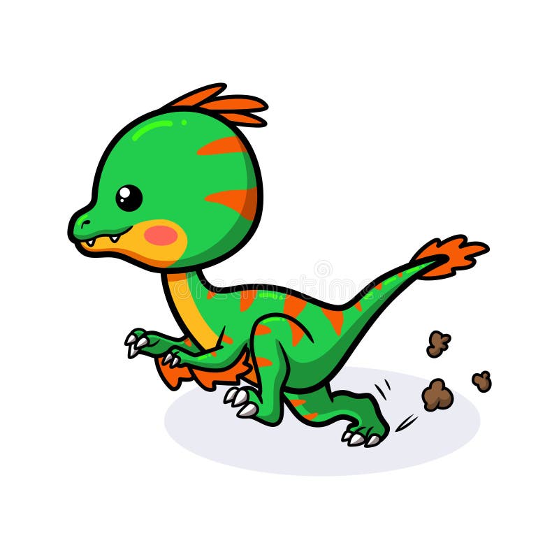 Desenho animado de dinossauro fofo - Stockphoto #27624158