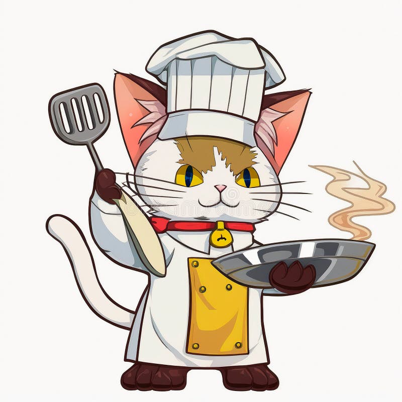 Gatinhos Bonitos Cozinhando Na Cozinha. Localizar E Contar Todos