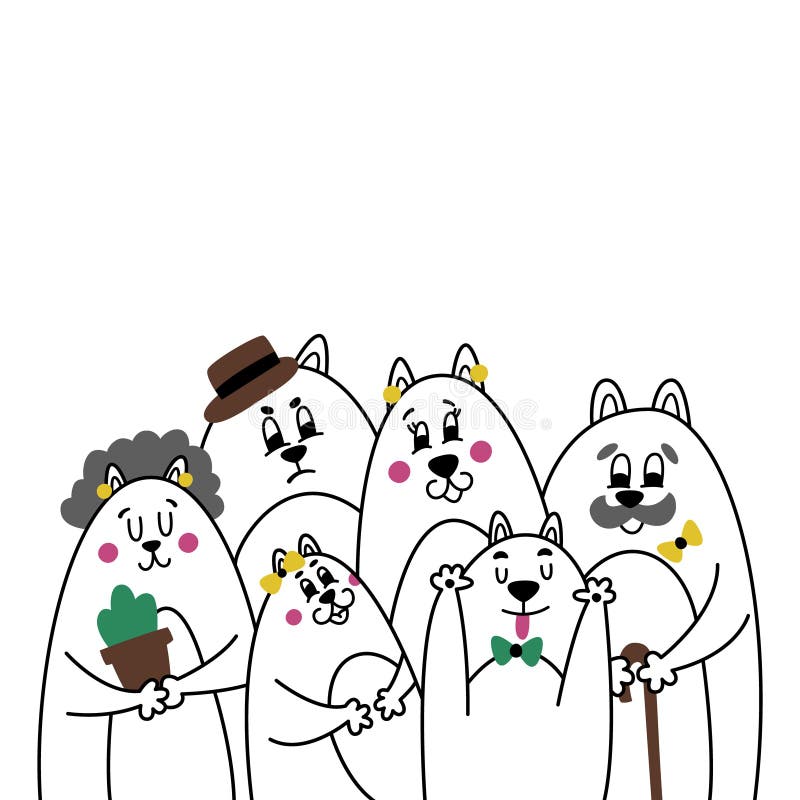Família de Gatos - A Primavera Chegou Desenho Animado em Português