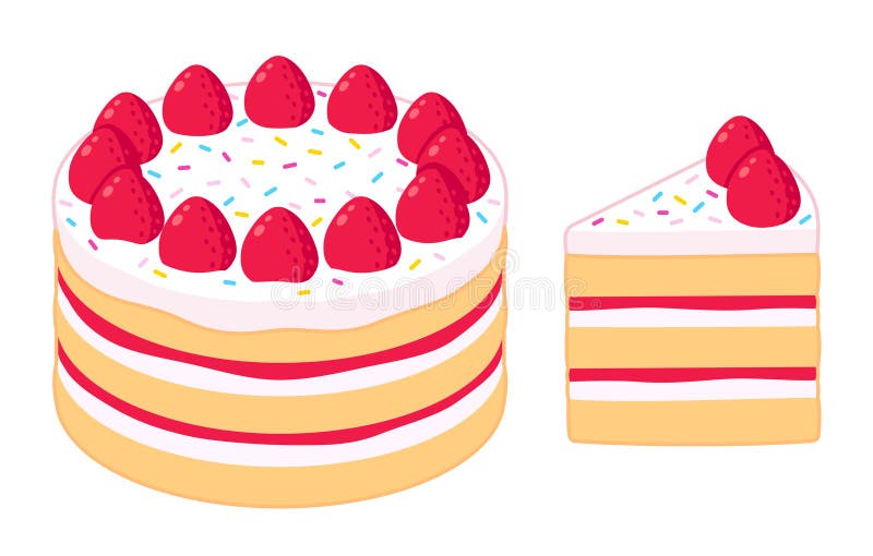 Ilustração Do Desenho Animado Do Bolo De Aniversário Com a Página De Colorir  Velas Ilustração Stock - Ilustração de waffle, arte: 230607906