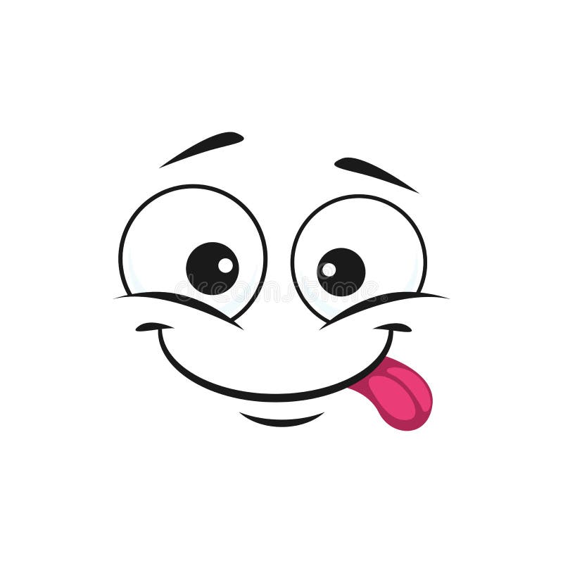 Feliz Rosto Desenho Animado, Kawaii Expressão Personagem Bonito Engraçado E  Emoticon Tema Ilustração Vetorial Royalty Free SVG, Cliparts, Vetores, e  Ilustrações Stock. Image 137748091