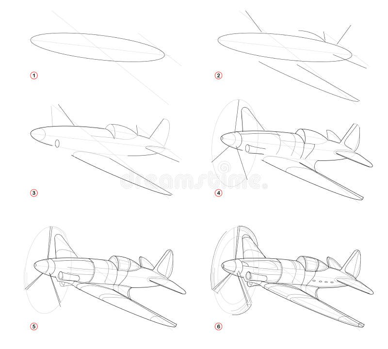 Página Mostra Como Aprender Desenhar Trator Brinquedo Passo Passo  Desenvolvimento imagem vetorial de Nataljacernecka© 463974788