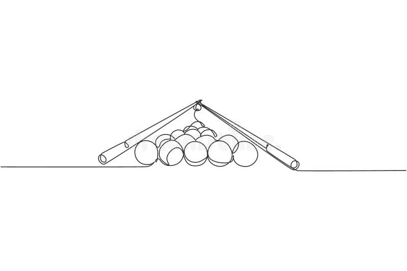 Bolas desportivas definidas. Ícones de desenho a lápis de cor